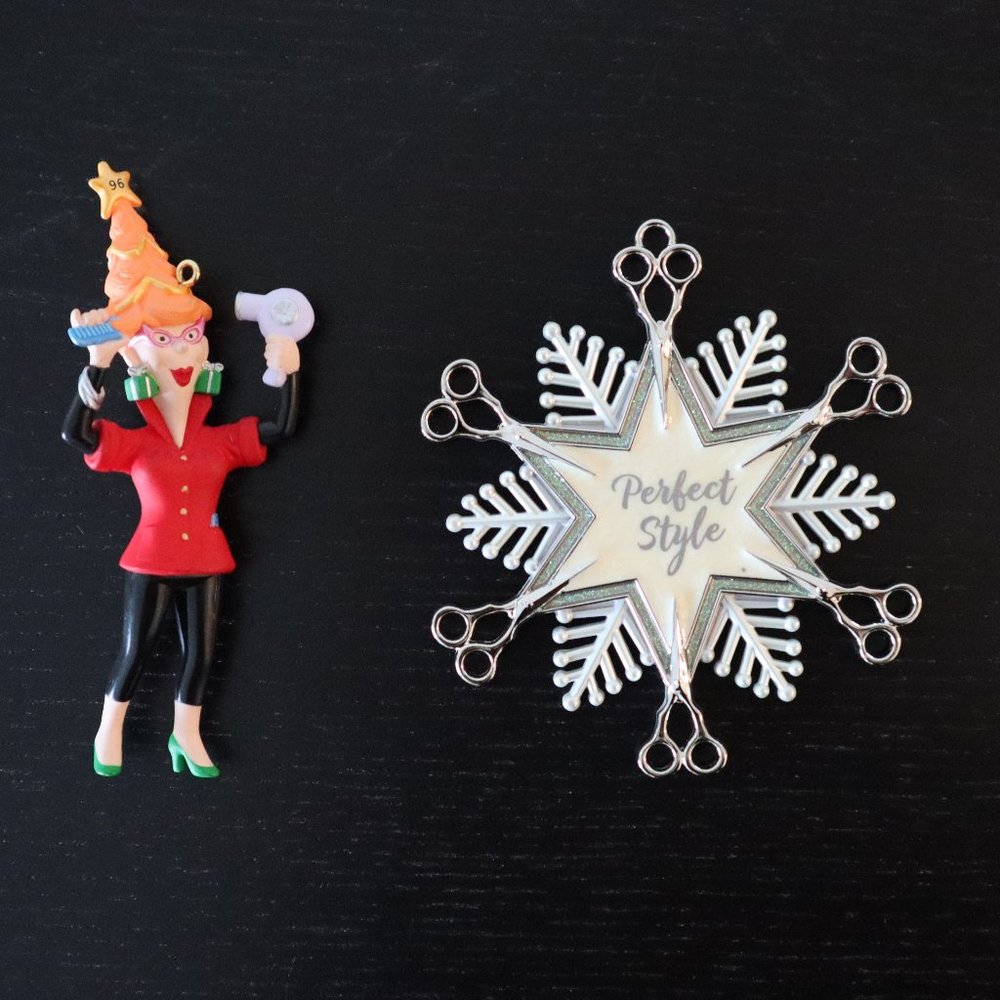Hallmark Keepsake Ornaments for Hair Salon